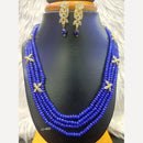 Jain Jewellers Gold Plated American Diamond Necklace Set