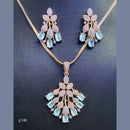 Jain Jewellers American Diamond Pendant Set