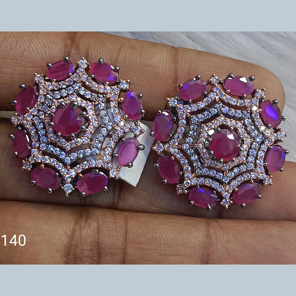 Jain Jewellers Ad Stone Stud Earrings  - 11062678