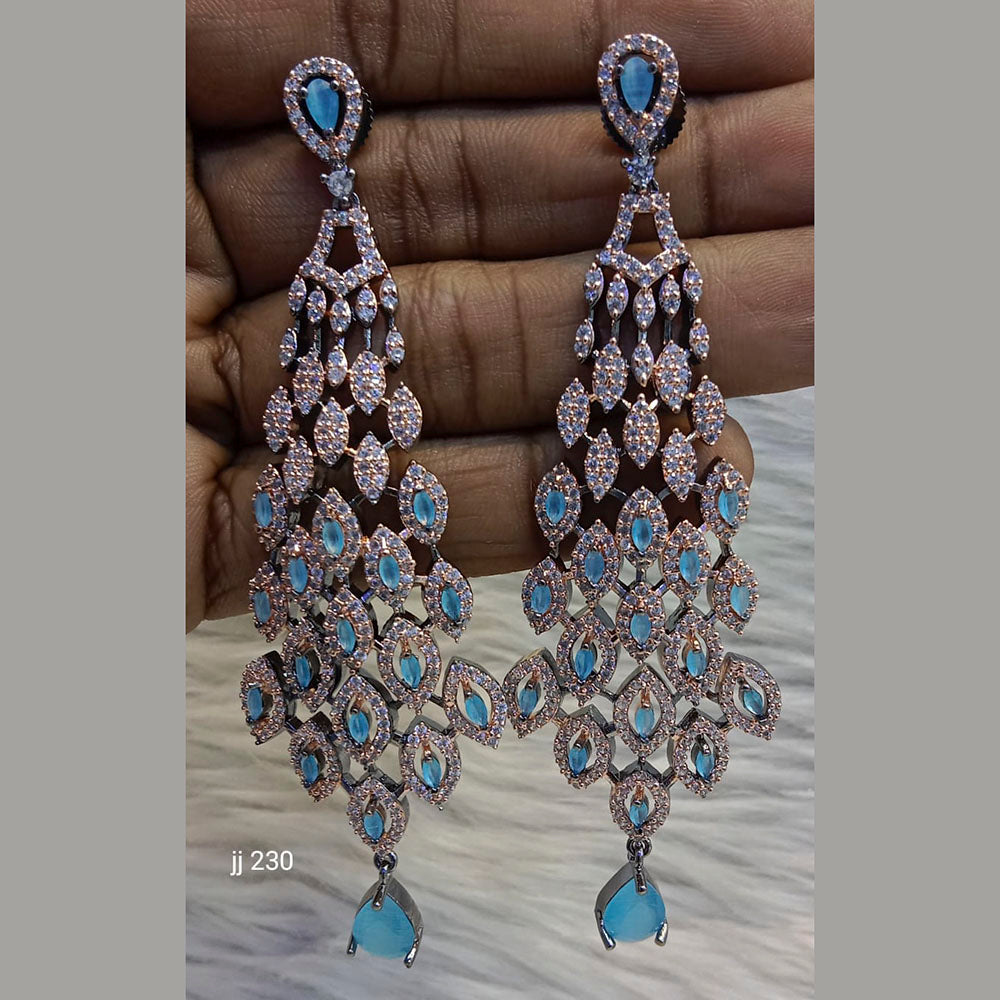 Jain Jewellers Ad Stone Dangler  Earrings