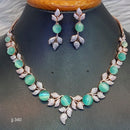 Jain Jewellers American Diamond Jewellery Necklace Set