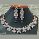 Jain Jewellers American Diamond Jewellery Necklace Set