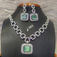 Jain Jewellers AD Stone Necklace Set