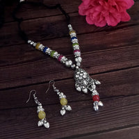Jeweljunk Multicolour Navratri Special Necklace Set