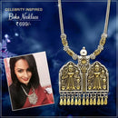 Jeweljunk 2 Tone Plated Zinc Alloy Boho Necklace - 1111006