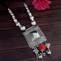 Jeweljunk Navratri Special Oxidised Plated Necklace