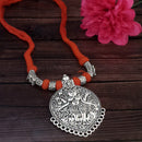 Jeweljunk Navratri Special Oxidised Plated Necklace