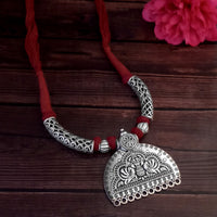 Jeweljunk Navratri Special Oxidised Plated Necklace