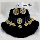 Everlasting Quality Jewels Kundan Stone Choker Necklace Set