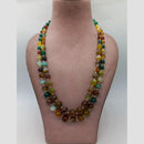 MG Beads Agate Graduation Necklace