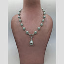 MG Beads Shallpearl Ghanti Pandent Necklace