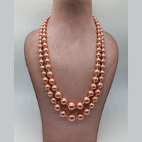 MG Beads Shellpearl Graduation Necklace