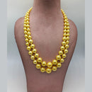MG Beads Shellpearl Graduation Necklace