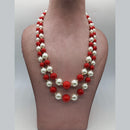 MG Beads Shellpearl Graduation Necklace