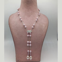 MG Beads Shellpearl Fancy Chain Necklace
