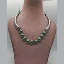 MG Beads Shellpearl Hasli Necklace