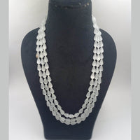 Beads Three Line Necklace