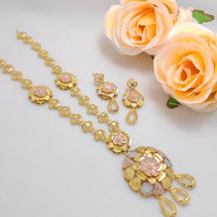 FS Collection 24K Gold Plated Necklace Set