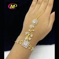 FS Collection  AD Stone Chain Hand Panja