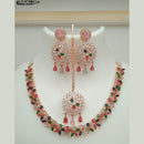 FS Collection Ad Stone Choker Necklace Set