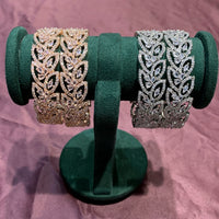FS Collection AD Stone  Bangles Set