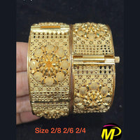 FS Collection Gold Plated Bangles Set
