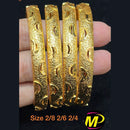 FS Collection Gold Plated Bangles Set