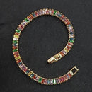FS Collection Ad Stone Gold Plated Bracelet