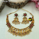 FS Collection Pota Stone Choker Necklace Set