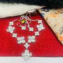 FS Collection Austrian Stone Necklace Set