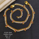 FS Collection Gold Plated Fancy Payal