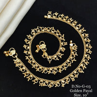 FS Collection Gold Plated Fancy Payal