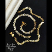 FS Collection Gold Plated Fancy Payal