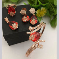 FS Collection Gold Plated Jewellery Combo