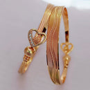 FS Collection Gold Plated Openable Kada