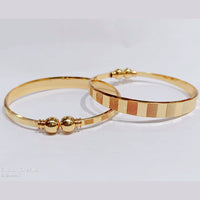 FS Collection Gold Plated Openable Kada
