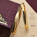 FS Collection Gold Plated Bangles
