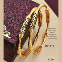 FS Collection Gold Plated Bangles