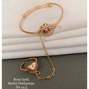FS Colletion Rose Gold Plated Hand Harness