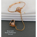 FS Colletion Rose Gold Plated Hand Harness