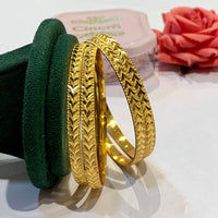FS Collection Gold Plated Bangles