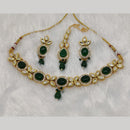 FS Collection Kundan Stone Choker Necklace Set