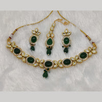 FS Collection Kundan Stone Choker Necklace Set