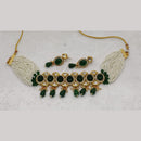 FS Collection Kundan Stone Choker Necklace Set
