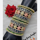 FS Collection Gold Plated Bangles Set