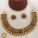 FS Collection Gold Plated  Necklace Set