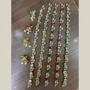 FS Collection AD Stone Necklace Set