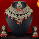 FS Collection Rose Gold Plated Necklace Set