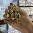 FS Collection Gold Plated Bangles Set