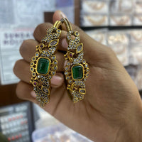 FS Collection Gold Plated Bangles Set